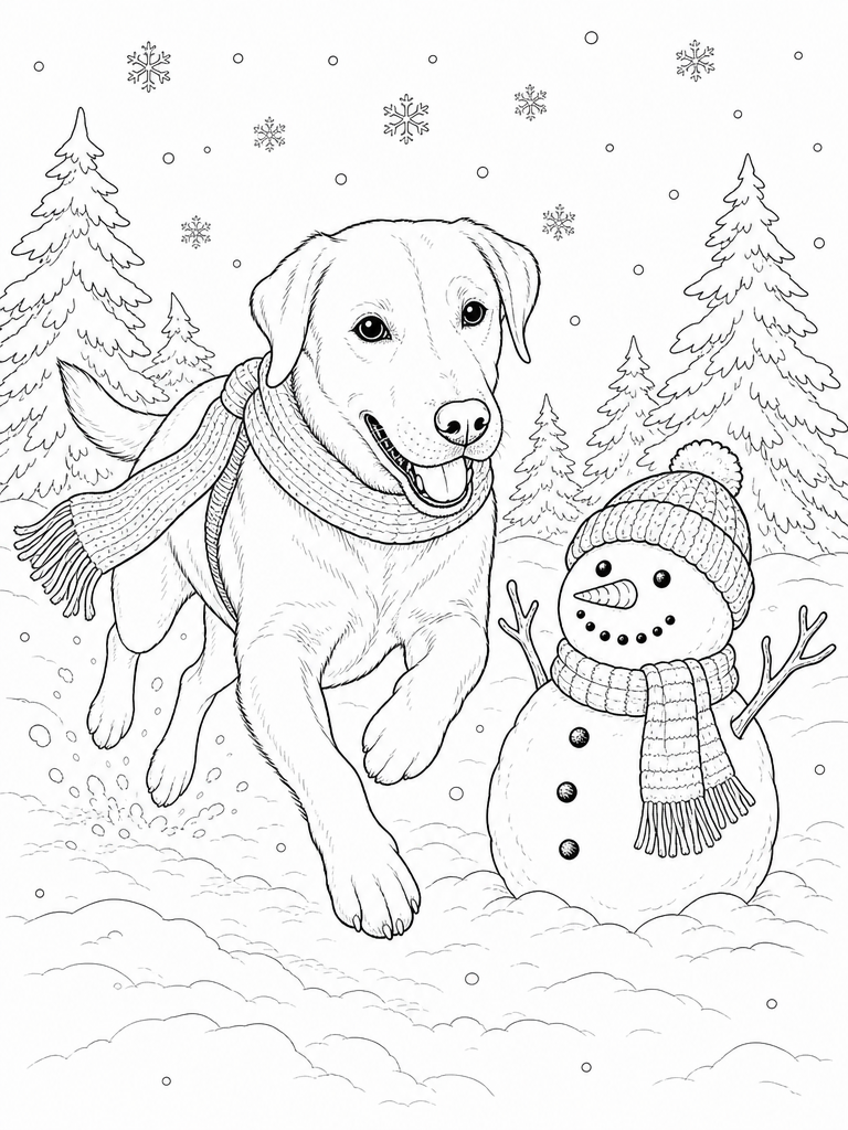 Dollar as a realistic coloring page in the snow